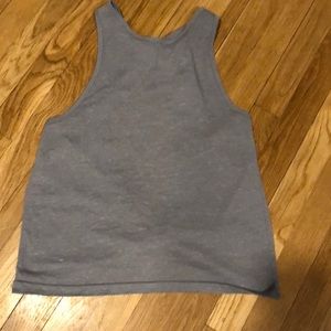 Tie back workout tank